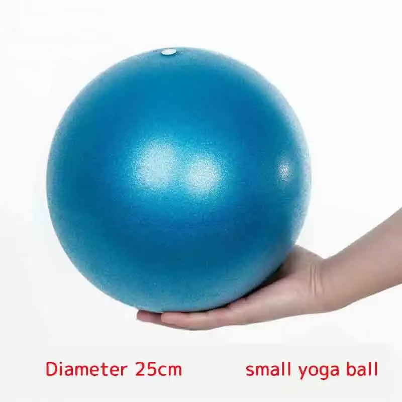 25Cm Mini Frosted Yoga Ball Fitness Balance Massage Ball for Women Bodybuilding Home Gym Workout Pilates Equipment Exercise Ball